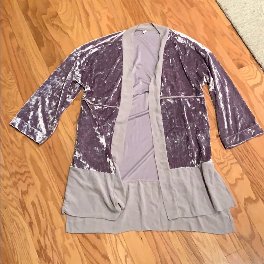 Velvet Cardigan